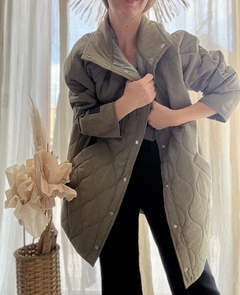 Campera over talle L