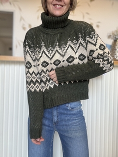 Sweter Moka Militar