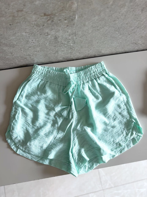 Short com cós elástico Jé