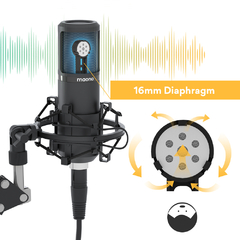Imagen de MAONO AU PM320S Microfono XLR Studio Kit Completo