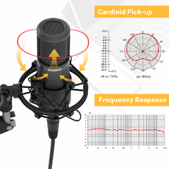 MAONO AU PM320S Microfono XLR Studio Kit Completo - tienda online