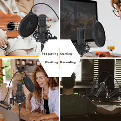 MAONO AU PM320S Microfono XLR Studio Kit Completo - tienda online