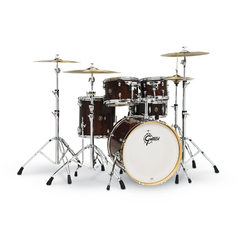 GRETSCH CATALINA MAPLE CM1E605 WG WALNUT GLAZE Bateria 5 Cuerpos Sin Fierros