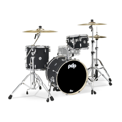 BATERIA CONCEPT MAPLE SATIN BLACK 3 CUERPOS PDP