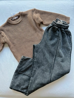 Sweater camel - tienda online