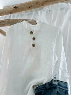 Camisa gasa botones - comprar online