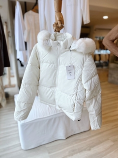 Campera inflable blanca - comprar online