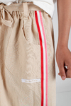 Pantalon Tusor rosa y rojo