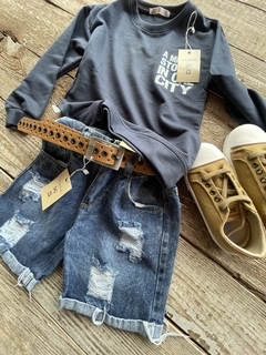 Bermuda jean rota - comprar online