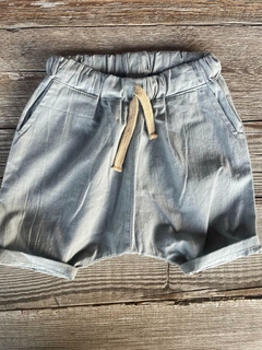 Bermuda lino blanca - comprar online