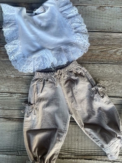 Blusa volado broderie - santa paciencia