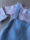 Conjunto hilo moños celeste