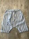 Pantalón lineas celeste