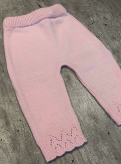 Conjunto rosa ROMBOS - santa paciencia