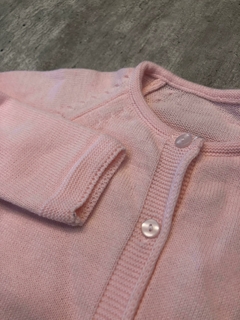 Saquito rosa rombo - comprar online