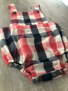 Bombachudo cuadrille rojo y azul - comprar online