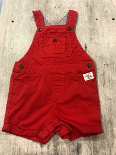 Jardinero jean rojo - comprar online