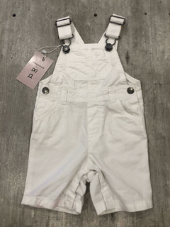 Jardinero jean blanco