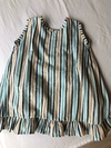 Camisa lineas verde con mostaza