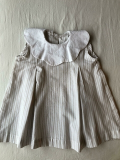 Vestido lineas cuello nube - comprar online