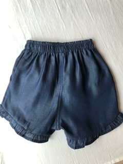 Short azul volados en internet
