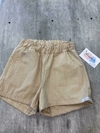 Short tusor beige