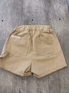 Short tusor beige - comprar online