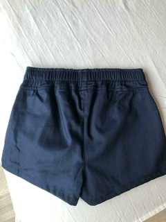 Short gabardina azul - comprar online