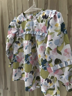 Camisa CARO flores - santa paciencia
