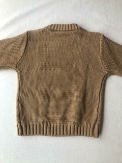 Sweater cadenas camel en internet