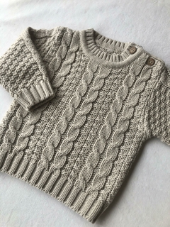 Sweater botones bebé en internet