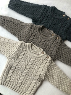Sweater botones bebé