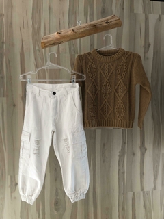 Sweater cadenas camel - santa paciencia