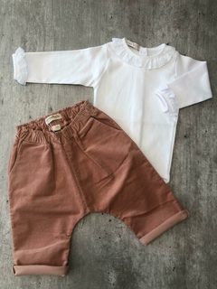 Pantalón corderoy rosa