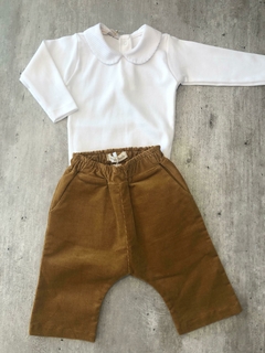 Pantalón corderoy mostaza - comprar online