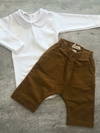Pantalón corderoy mostaza