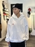 Buzo Boxy Flames White