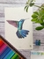 Lámina Colibrí Turquesa