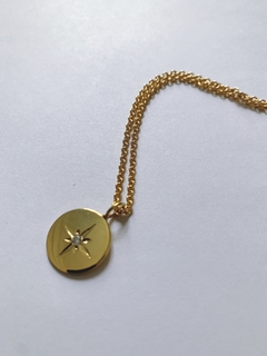 Collar Zibá • Cristal • Oro