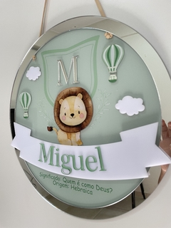 Porta Maternidade - arco espelhado - SEM LED - comprar online