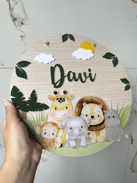 Porta maternidade mdf - safari 7