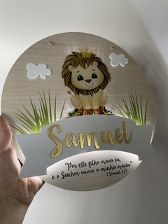 Led leão - Personalize como quiser - 3 - comprar online