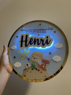 Led pequeno príncipe - Personalize como quiser - loja online