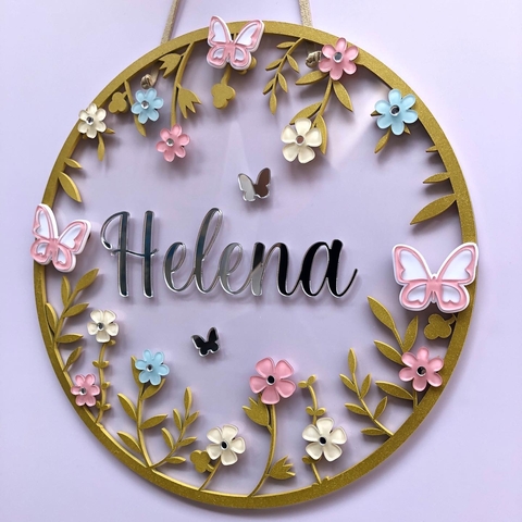 Porta Maternidade - Floral