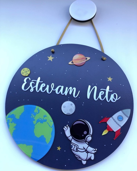 Porta Maternidade - Astronauta