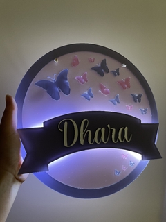 Led borboleta 2 - Personalize como quiser na internet