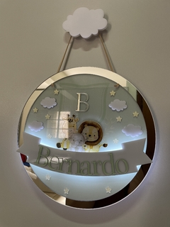Led safari 3 - Personalize como quiser - Quadros - Porta maternidade - Frases Decorativas - Presentes | Sweet Decor
