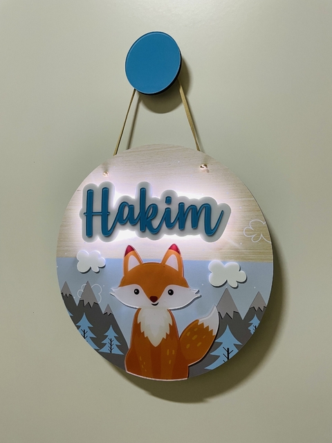 Led raposa - Personalize como quiser