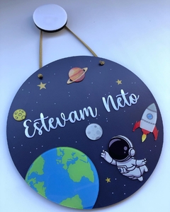 Porta Maternidade - Astronauta na internet