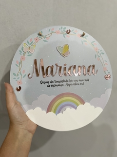 Porta Maternidade - arco-íris na internet